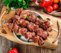 Шашлык из мякоти баранины