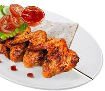 Шашлык из куриных крылышек