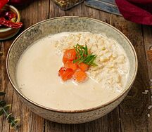 Суп Сливочный с лососем