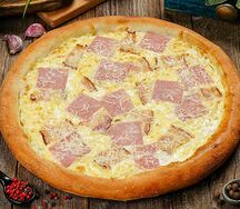 Пицца Утренняя с яйцом и беконом