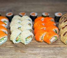 Сет все с лососем