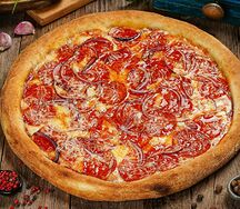 Пицца Чоризо с медом