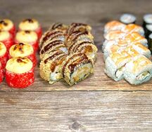 Сет все с креветкой