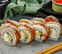 Ролл фила лайт угорь