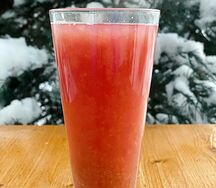 Чай витаминный с малиной