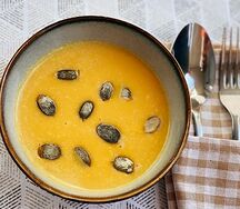 Суп-пюре тыквенный