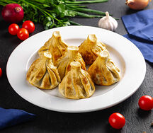 Жареные хинкали с бараниной 3 шт