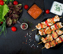 Шашлык из куриного филе