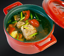 Суп с бараниной и овощами