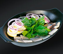 Сельдь с картофелем