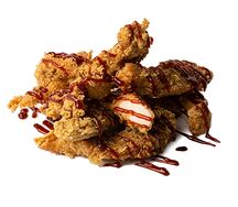 Куриные стрипсы под соусом BBQ