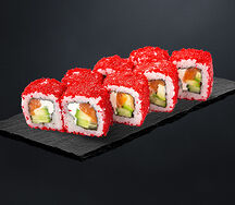 Ролл Калифорния с лососем