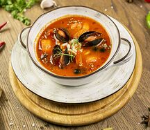 Каччукко с морепродуктами