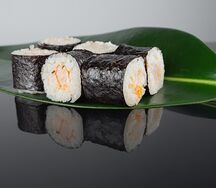 Классические роллы с креветкой 