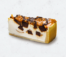 Чизкейк Брауни-карамель