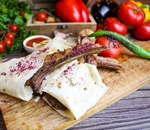 Каре ягненка с овощами