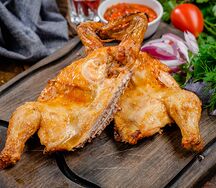 Цыпленок домашний в тандыре