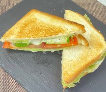 Сэндвич с лососем