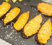 Мидии запеченные