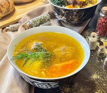 Суп с фрикадельками