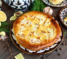 Пицца с курицей