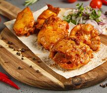 Шашлык из бедра курицы