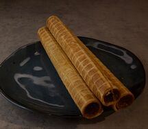 Трубочка с вареной сгущенкой