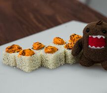 Запечённый ролл Самурай (острый ролл)