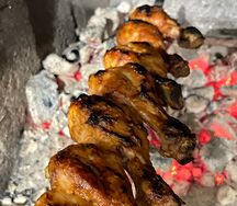 Шашлык из куриной голени