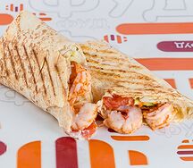 С креветкой гигант