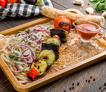 Овощи на мангале