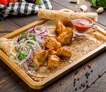 Шашлык из куриной грудки