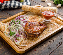 Шашлык из корейки свинины