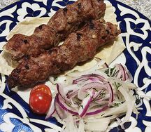 Люля-кебаб из баранины на мангале