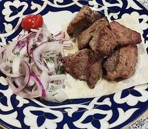 Шашлык из cвинoй шейки