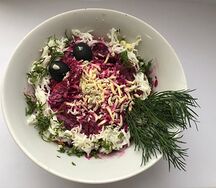 Салат Сельдь шубой