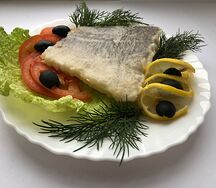 Треска запеченная