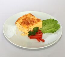 Омлет с овощами