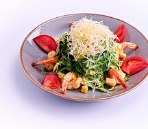 Цезарь с креветками