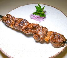 Шашлык из телятины