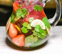 Мохито клубничный