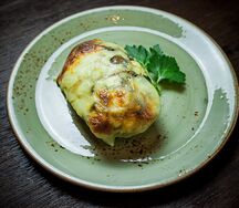 Жюльен с курицей и грибами