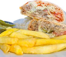 Шаурма Мексиканская острая с говядиной