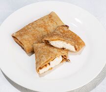 Блинчики с творогом и изюмом