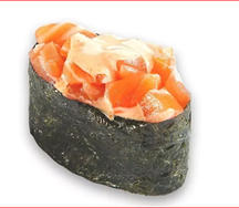 Суши спайси с лососем