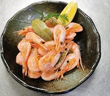 Креветки отварные