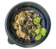 Гречка с овощами и грибами