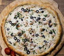 Пицца с копченой курицей 24 см