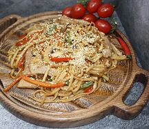 Wok со свининой