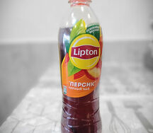 Черный чай Lipton Персик